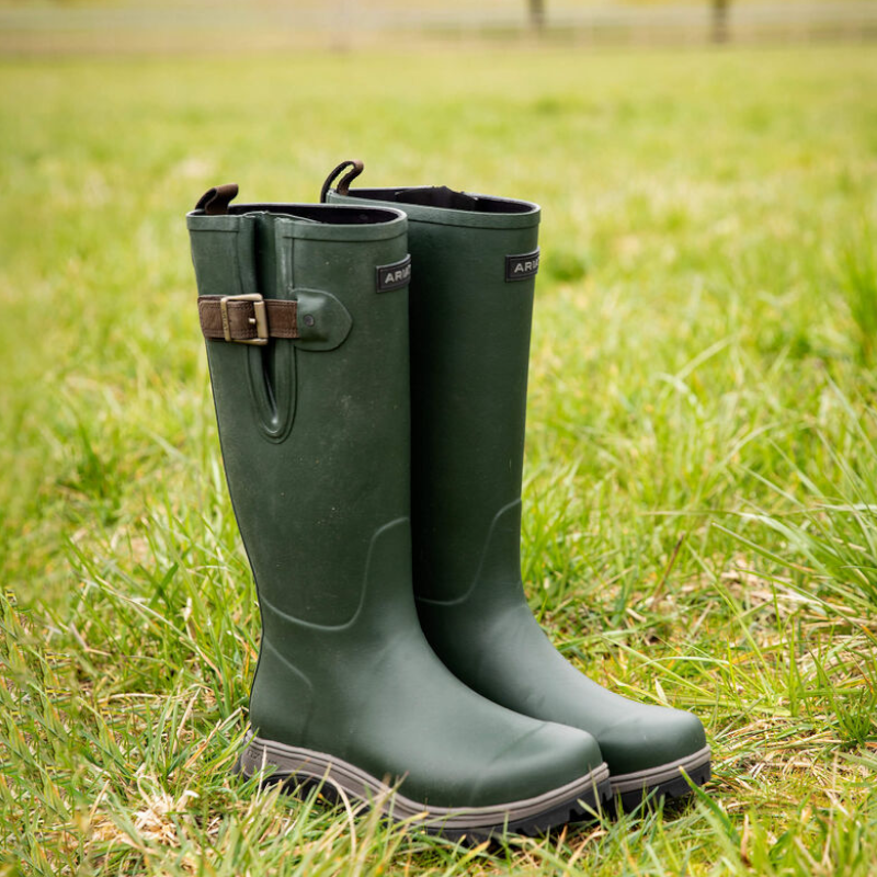 Ariat - Herenregenlaars Woodstock olive night | - Ohlala