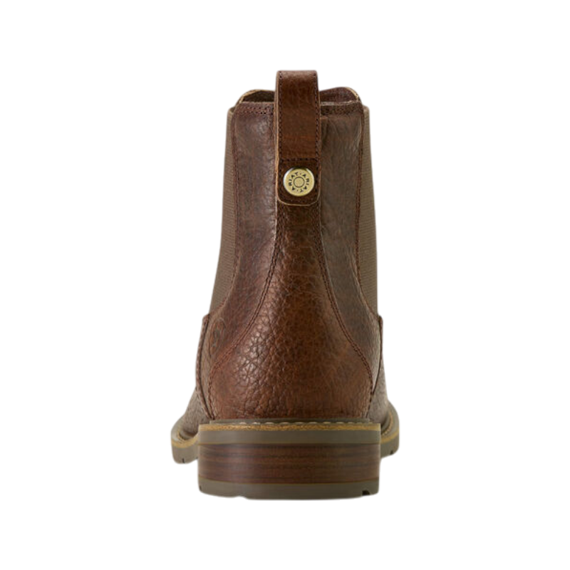 Ariat - Heren leren enkellaarsjes Wexford cognac bison | - Ohlala