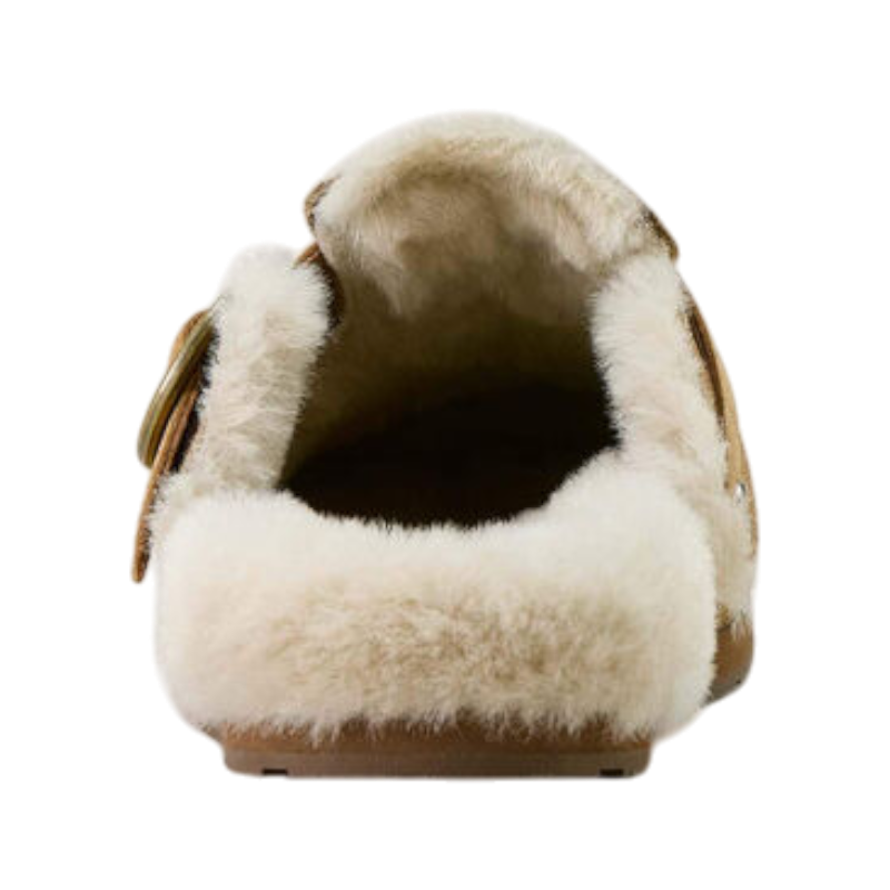 Ariat - Mule femme Country Sherpa ranch brown suede | - Ohlala