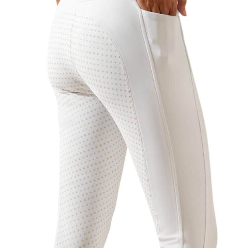 Ariat - Pantalon d'équitation femme Tri Factor NT blanc full grip