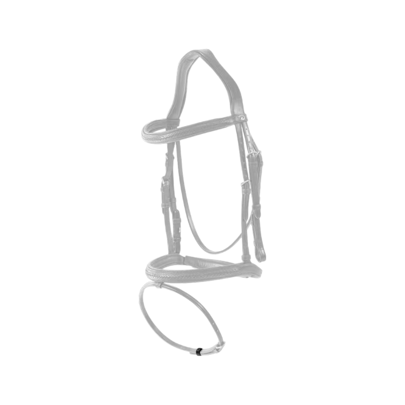 Dyon - Attache de noseband 4/8 New English Collection noir