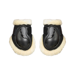 Back On Track - Protège-boulets mouton synthétique Airflow noir | - Ohlala
