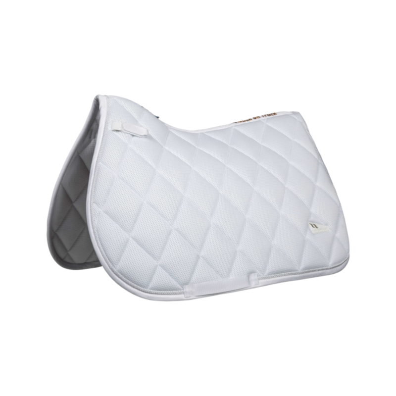 Back On Track - Tapis de selle Airflow blanc