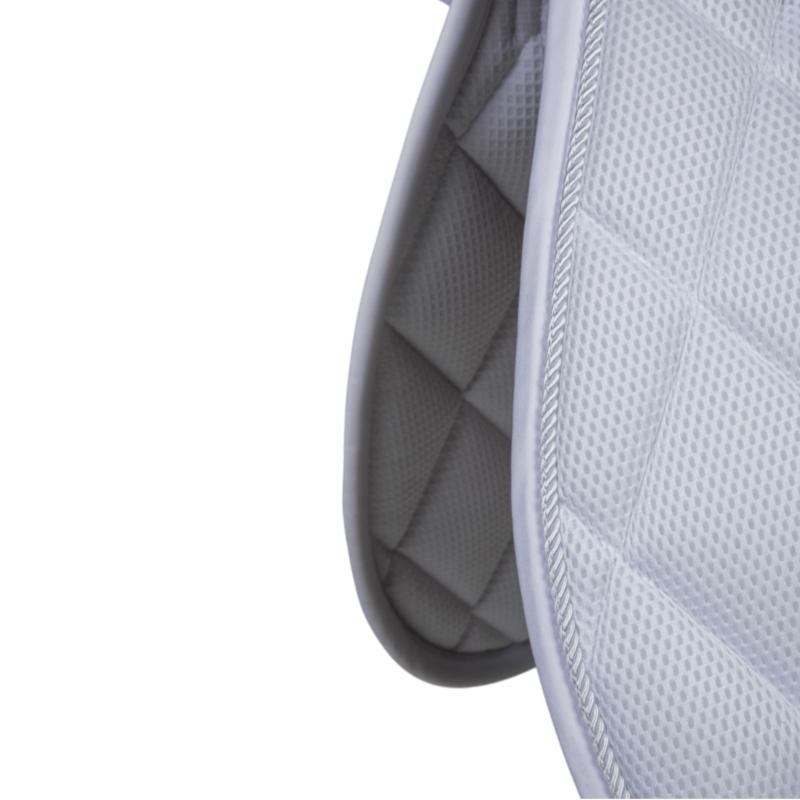 Back On Track - Tapis de selle Airflow blanc