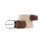 Billybelt - Gevlochten elastische riem zandbeige | - Ohlala