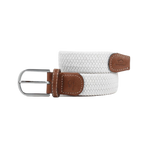 Billybelt - Gevlochten elastische riem Kokos wit | - Ohlala