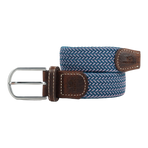 Billybelt - Ceinture tressée Séoul bleu/ rose | - Ohlala