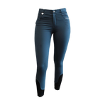 Jump'In - Kinderen unisex rijbroek Sacha blauw | - Ohlala