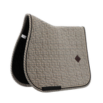 Kentucky Horsewear - Tapis de selle Pied de Poule brun | - Ohlala