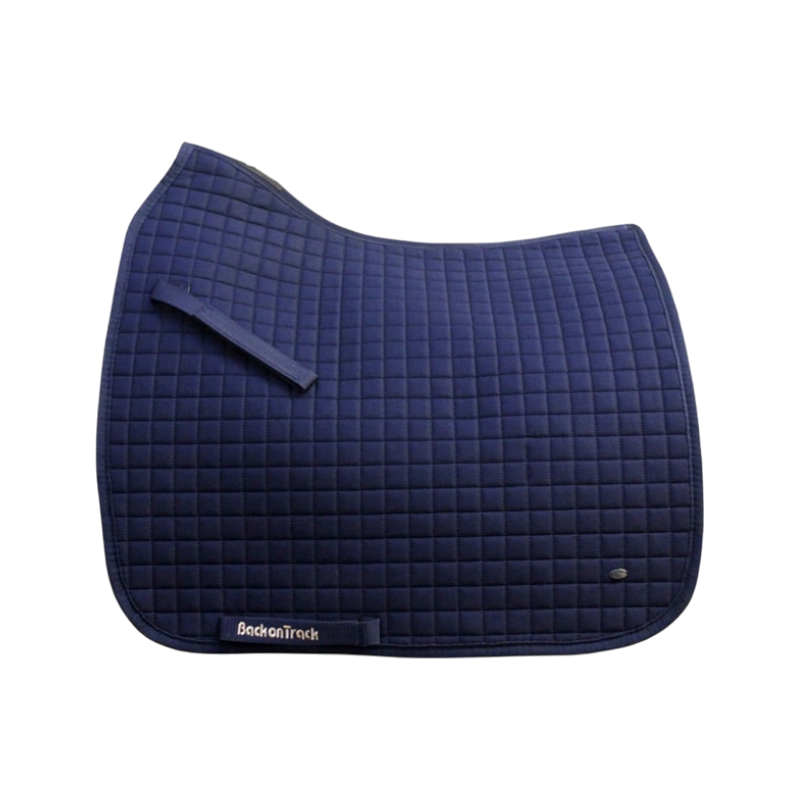 Back On Track - Tapis de dressage marine | - Ohlala