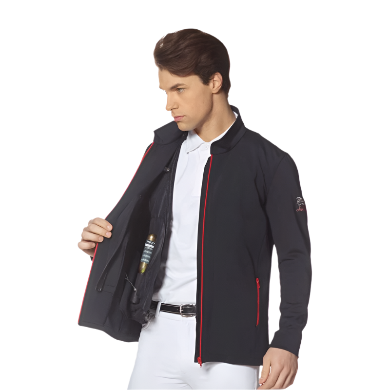 Privilège Equitation - Veste manches longues Airsafe soft shell homme | - Ohlala