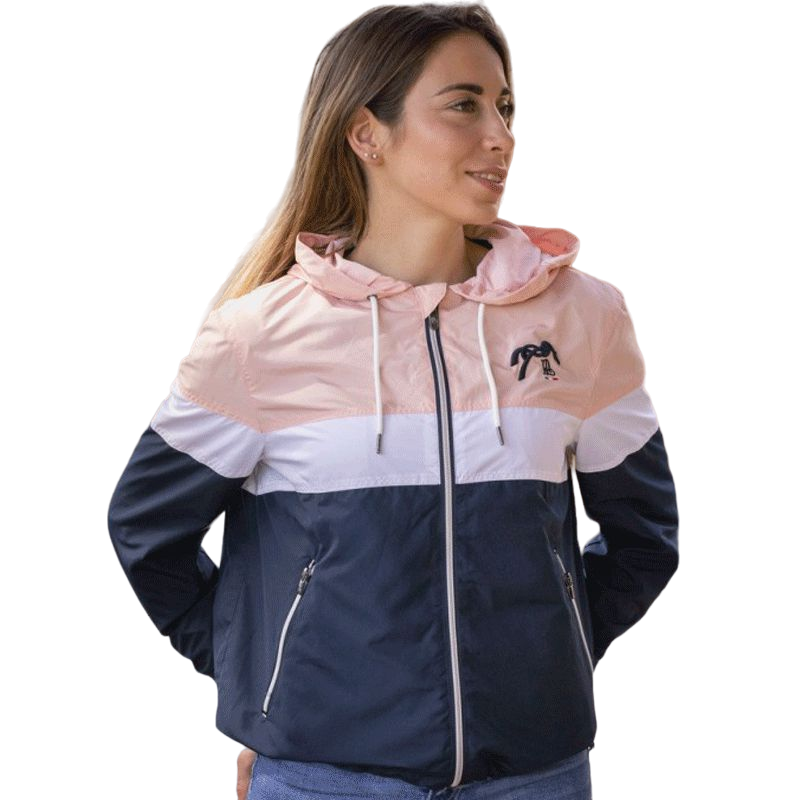 Coupe-Vent Celecce Marine/Rose - Enfant Coupe-Vent Celecce Marine/Rose - Enfant