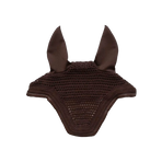 Kentucky Horsewear - Wellington leder combi vliegenkapje geluidswerend bruin | - Ohlala