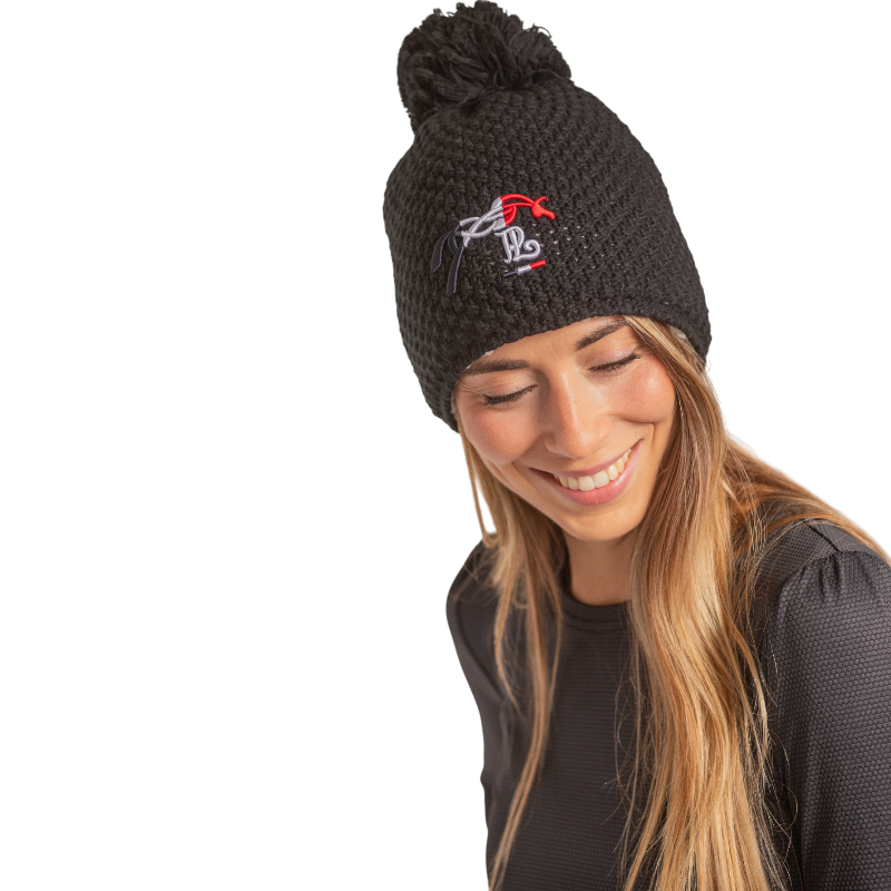 Pénélope - Bonnet femme Timy noir