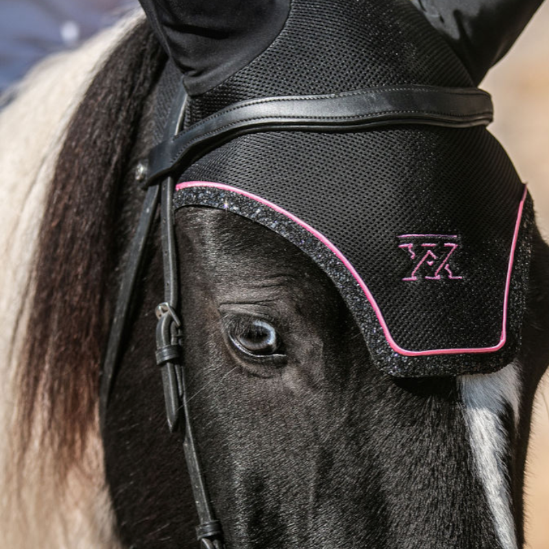 Oxxer - Vliegenkap Accent zwart/fuchsia | - Ohlala