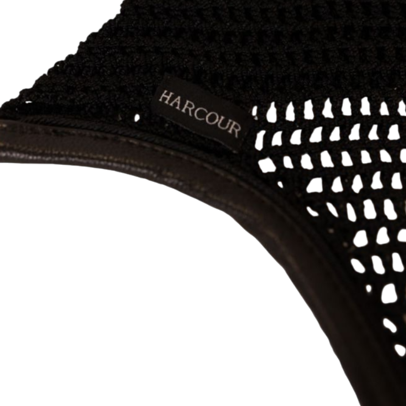 Harcour - Bonnet pour chevaux Baltha noir