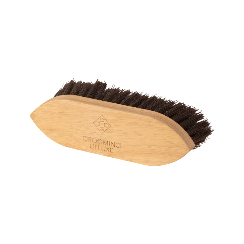 Grooming Deluxe - Bouchon en bois à poils courts et durs marron