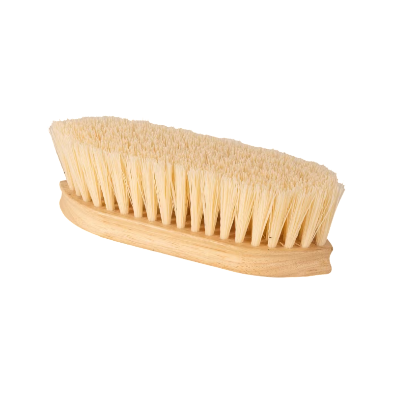 Grooming Deluxe - Bouchon en bois à poils courts et durs naturel