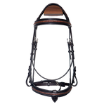 Canter - Bridon muserolle croisée Mylord marron/ marron | - Ohlala