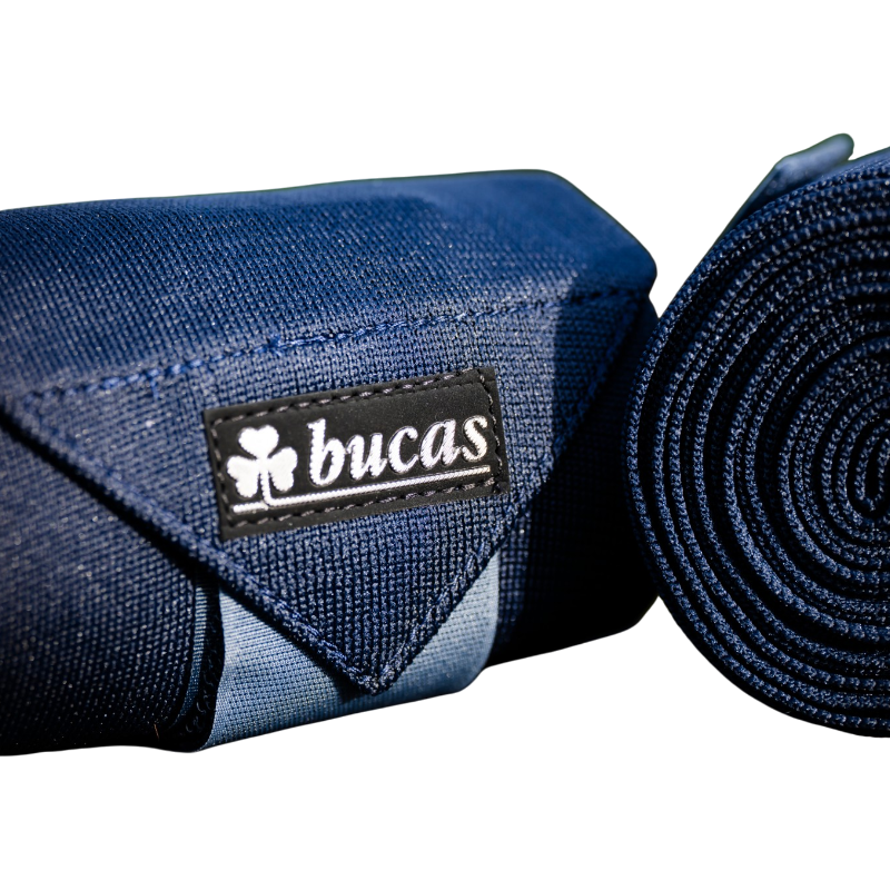 Bucas - Bandes de repos Stable Bandages marine (x4)