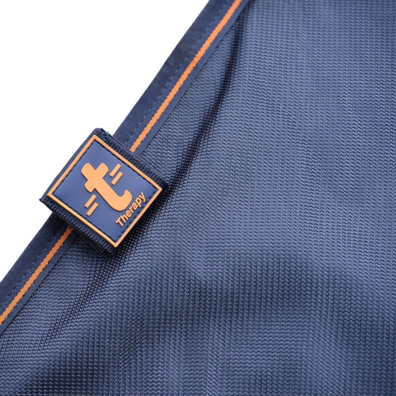 Bucas - Couverture d'extérieur Therapy Mesh Cooler marine/ orange