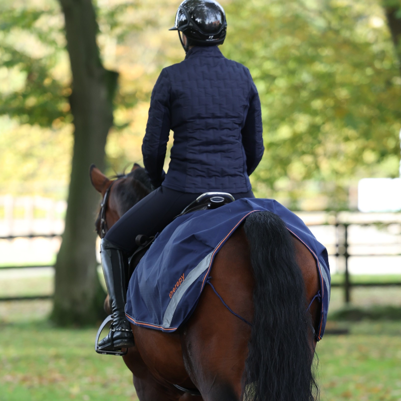 Bucas - Couvre-reins Therapy marine/ orange