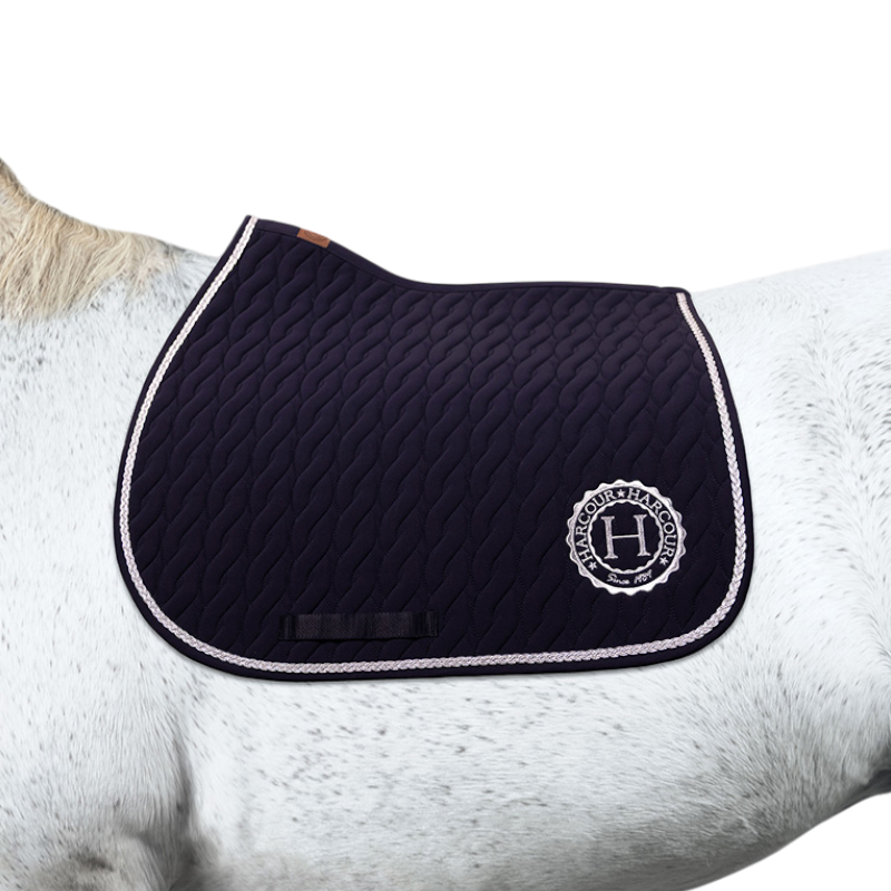 Harcour - Tapis de selle Caelius marine