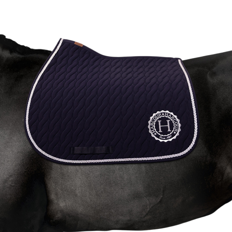 Harcour - Tapis de selle Caelius marine