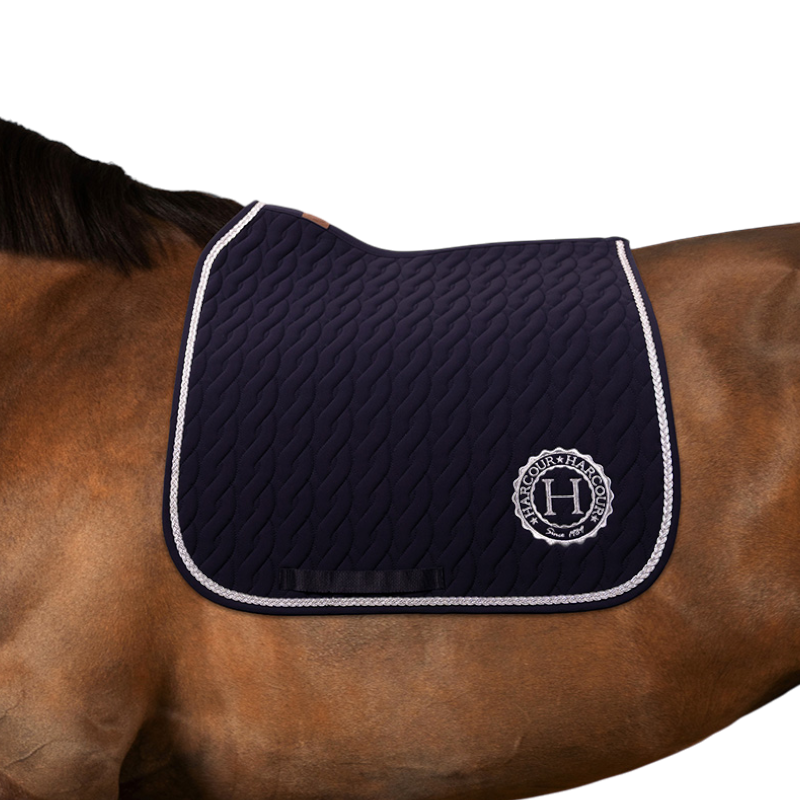 Harcour - Tapis de dressage Caelius marine