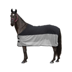 Canter - Mesh vliegendeken zwart/ zilver | - Ohlala