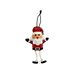 Canter - Leren paardenknuffel Kerstman met touw | - Ohlala