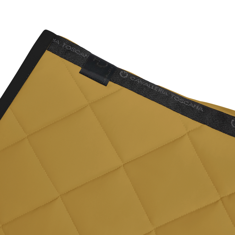 Cavalleria Toscana - Tapis de selle Diamond Quilted Jersey miel | - Ohlala