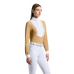 Cavalleria Toscana - Dames wedstrijdpolo lange mouwen Americain tan | - Ohlala