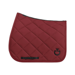 Cavalleria Toscana - Tapis de dressage Diamond Quilted bordeaux | - Ohlala