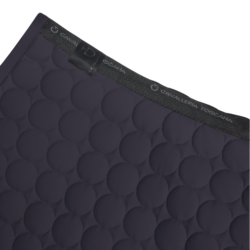 Cavalleria Toscana - Tapis de selle Circle ocean blue | - Ohlala