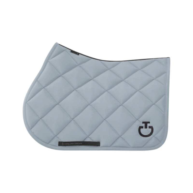 Cavalleria Toscana - Tapis de selle Diamond Quilted Jersey horizon blue