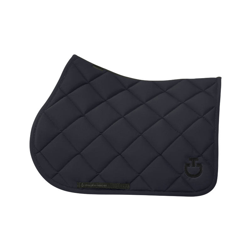 Cavalleria Toscana - Tapis de selle Diamond Quilted Jersey ocean blue | - Ohlala
