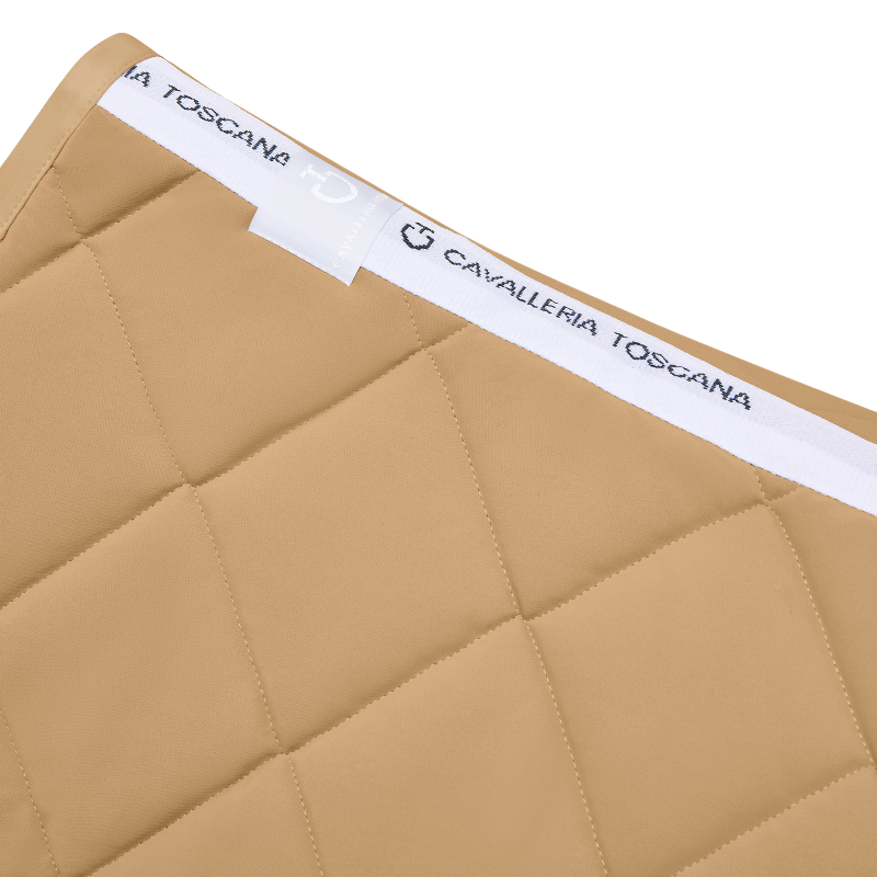 Cavalleria Toscana - Tapis de selle Diamond Quilted Jersey tan | - Ohlala