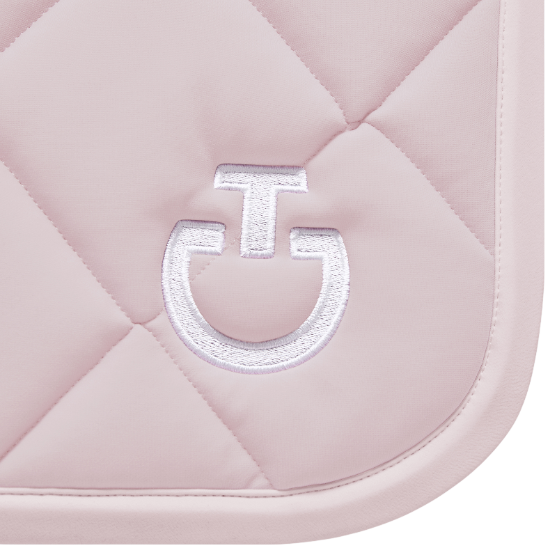 Cavalleria Toscana - Tapis de selle Diamond Quilted Jersey violet ice | - Ohlala