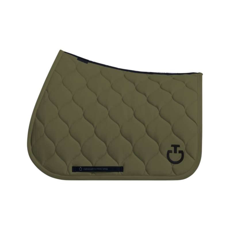 Cavalleria Toscana - Tapis de selle New Circular Quilted Jersey winter moss