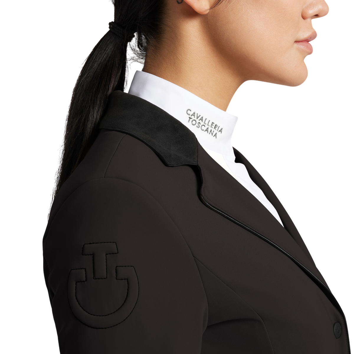 Cavalleria Toscana - Veste de concours femme GP Zip expresso