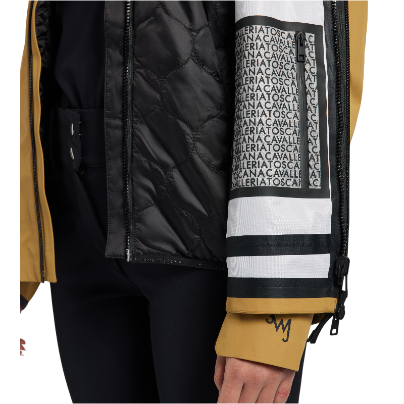 Cavalleria Toscana - Veste manches longues femme 3 Way Revolution miel
