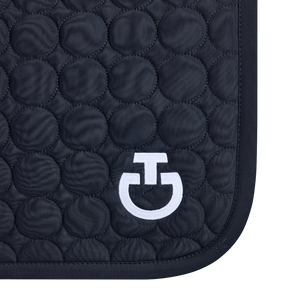 Cavalleria Toscana - Tapis de selle Circle Quilted marine | - Ohlala