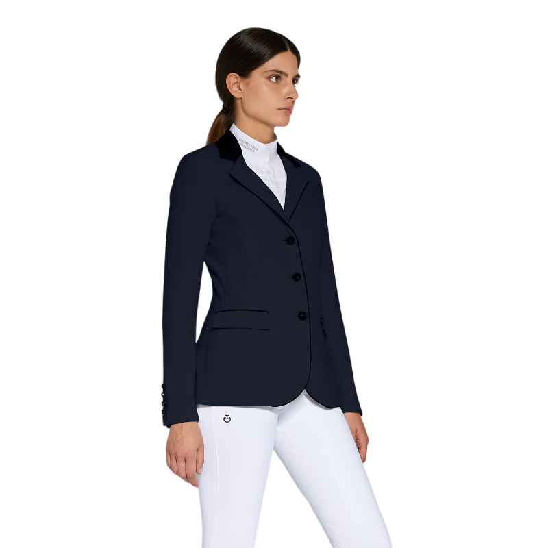 Manteau De Spectacle Cavalleria Toscana Bleu Marine - Taille IT42, Occasion Italie