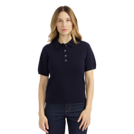 Polo manches courtes femme Cherry marine - Harcour