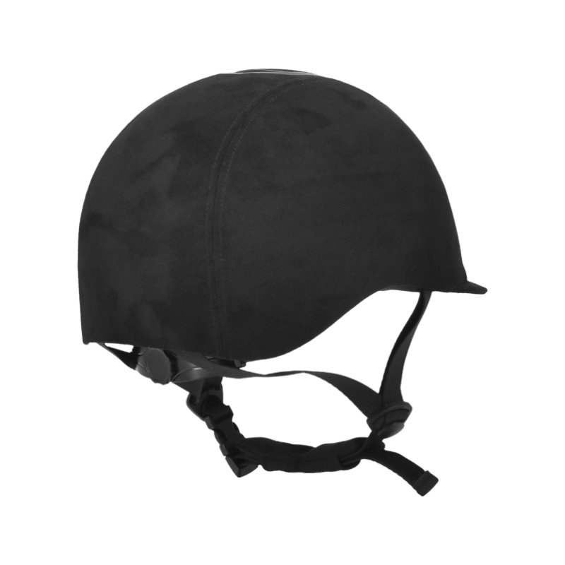 Choplin - Casque d'équitation Aero Velvet noir mat | - Ohlala