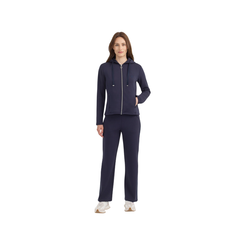 Harcour - Sweat zippé femme Clarianne marine