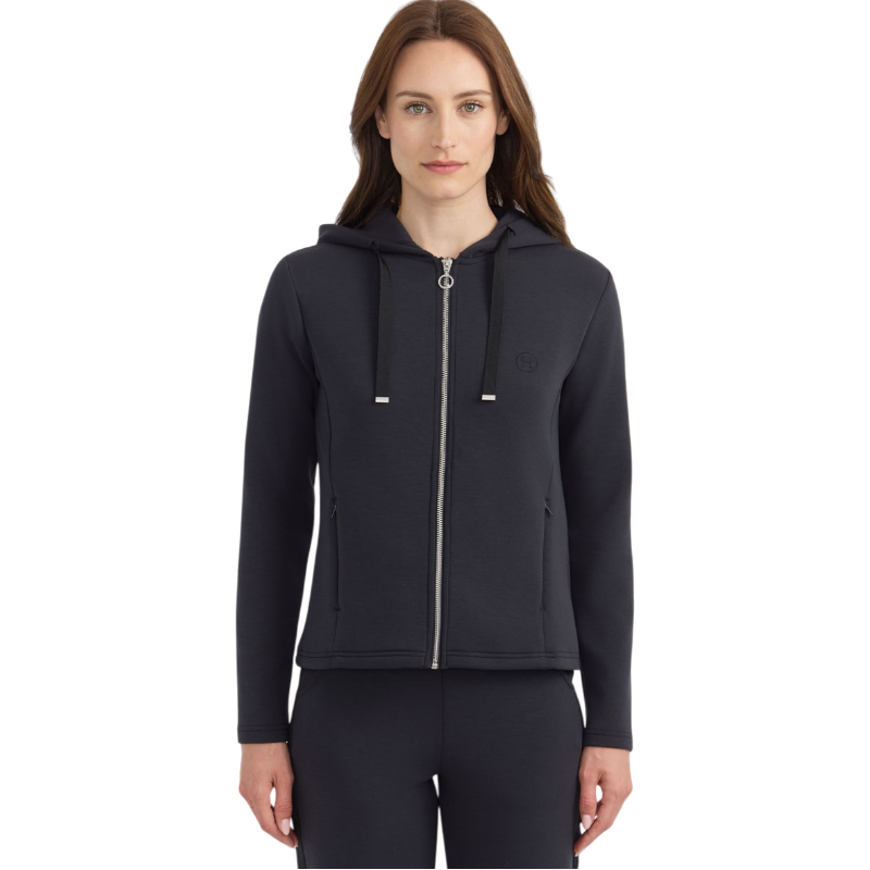 Harcour - Sweat zippé femme Clarianne noir