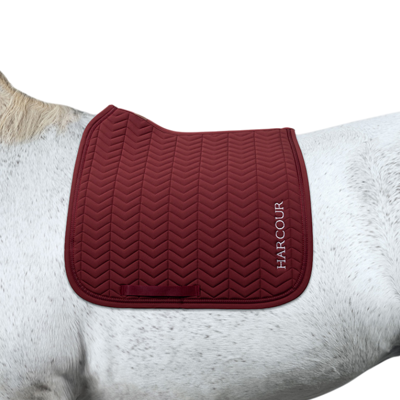 Harcour - Tapis de dressage Cobalt vigne