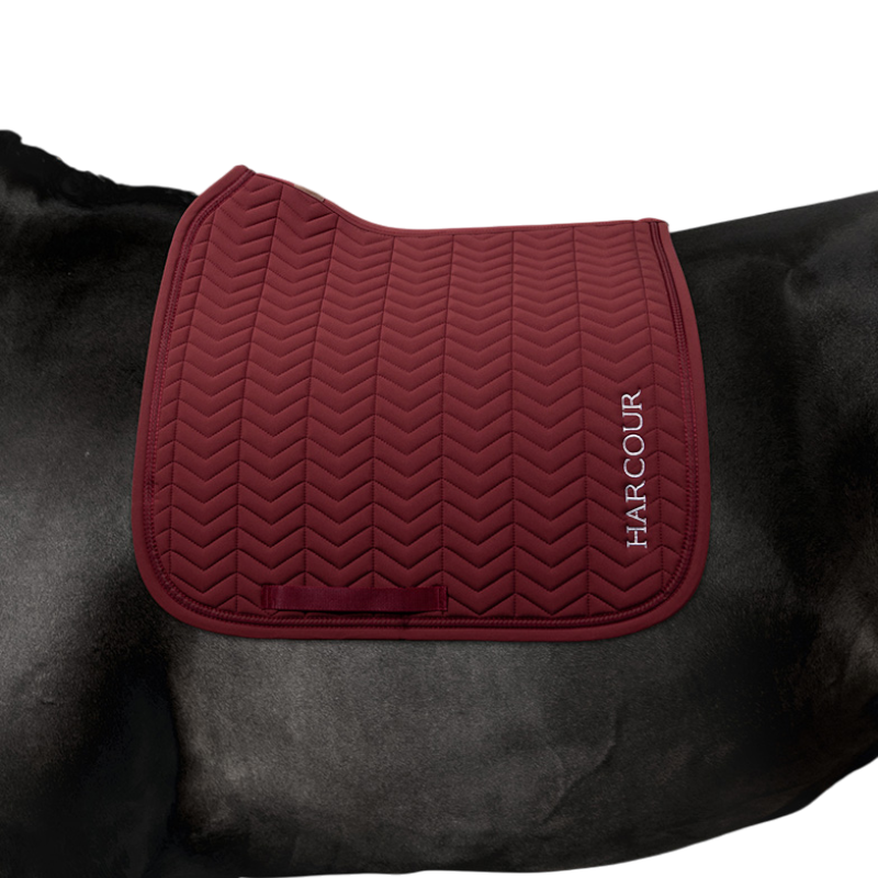 Harcour - Tapis de dressage Cobalt vigne